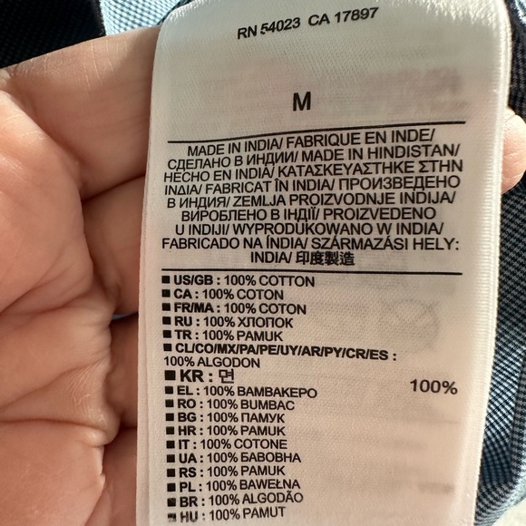 Banana Republic soft wash fitted shirt-M - Picture 5 of 9